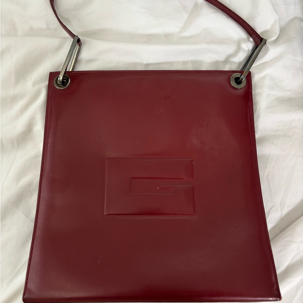 Gucci Black, Brown and Maroon Leather Messenger Trio - Picture 5 of 16